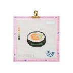 Salmon Sushi Roll Mini Canvas