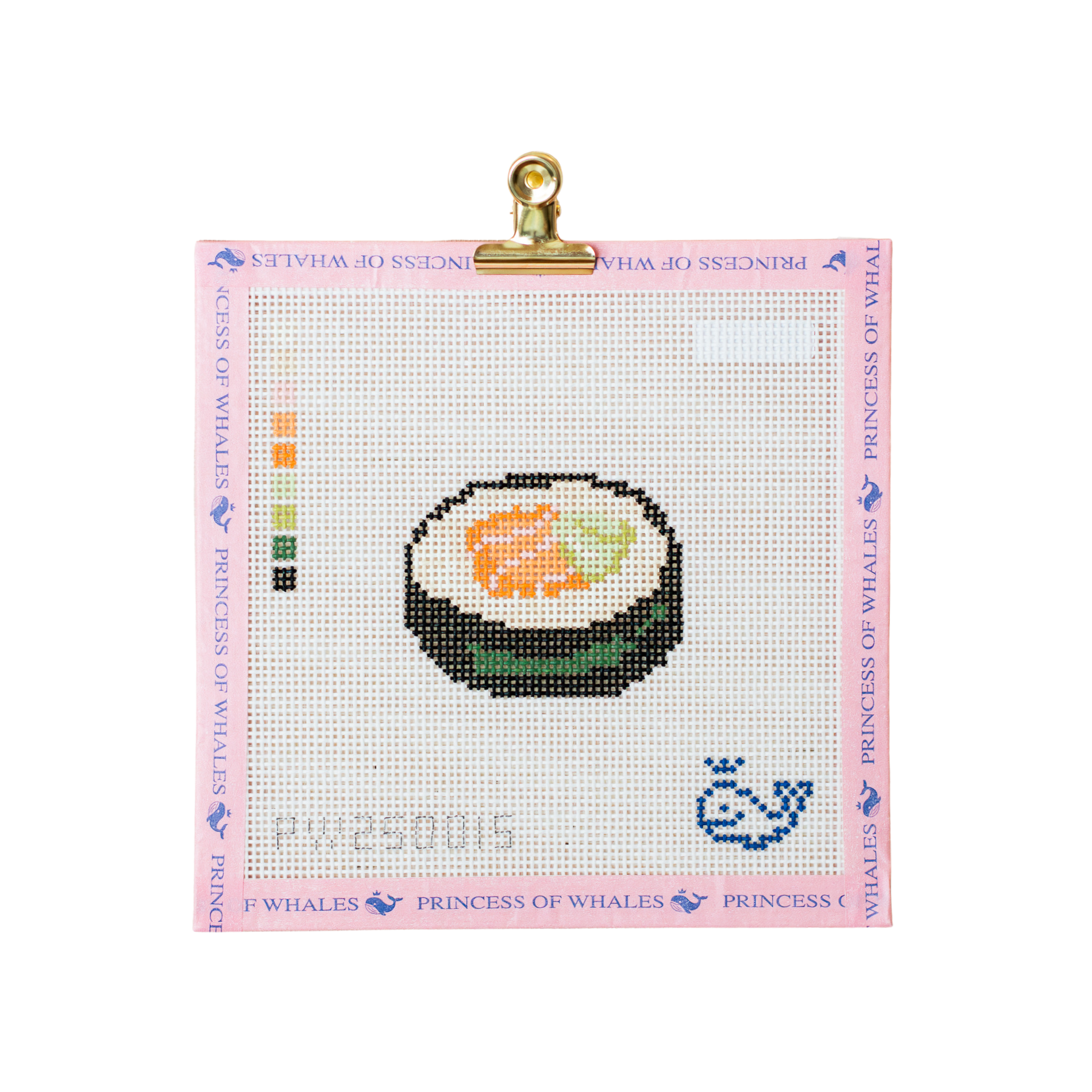 Salmon Sushi Roll Mini Canvas