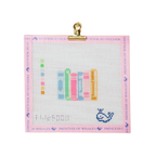 Book Stack Mini Canvas