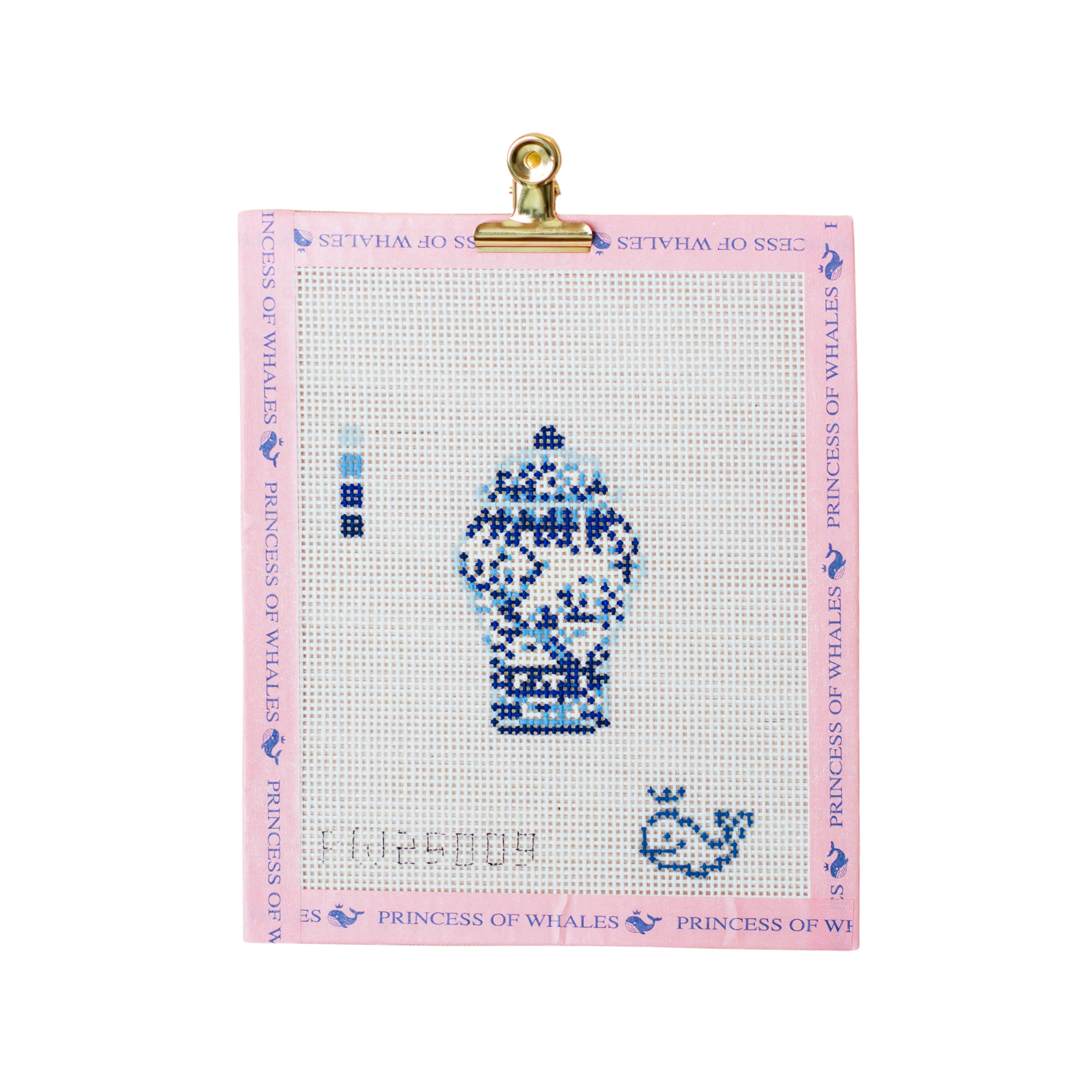 Blue Ginger Jar Mini Canvas