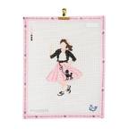 1950s Sock Hop Girl Canvas
