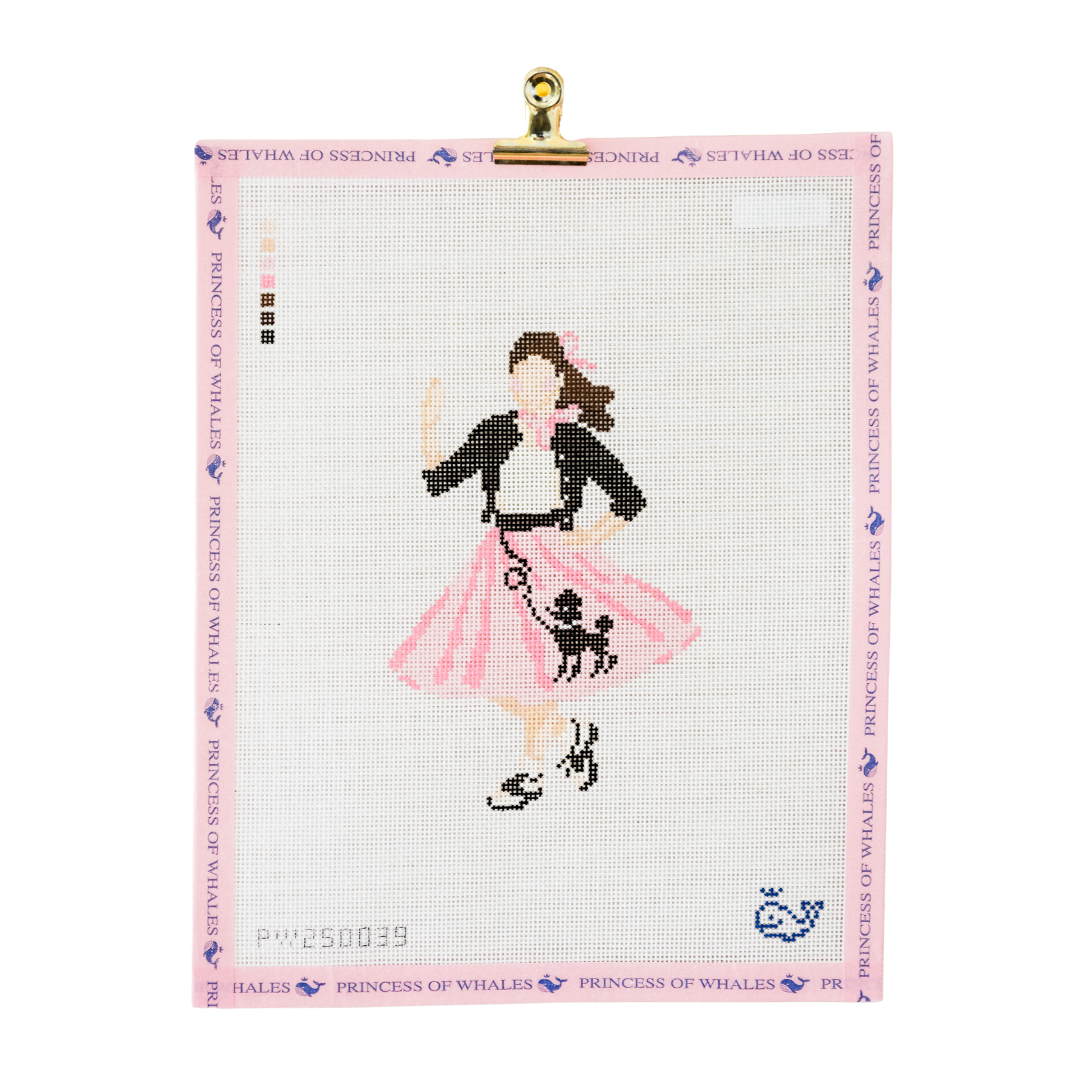 1950s Sock Hop Girl Canvas