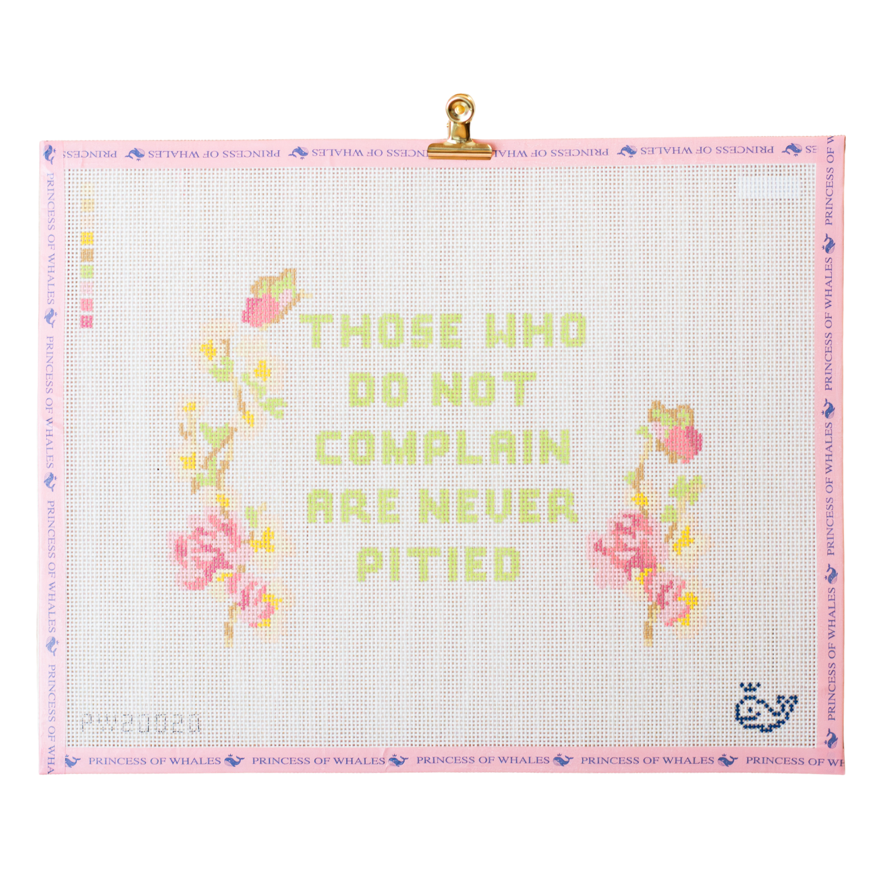 Those Who Do Not Complain Are Never Pitied Canvas