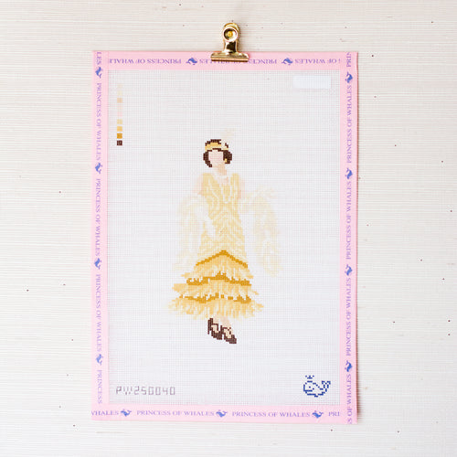 1920s Glamour Girl Canvas