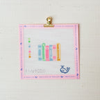 Book Stack Mini Canvas