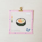 Salmon Sushi Roll Mini Canvas