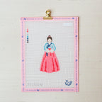 Korean Hanbok Canvas