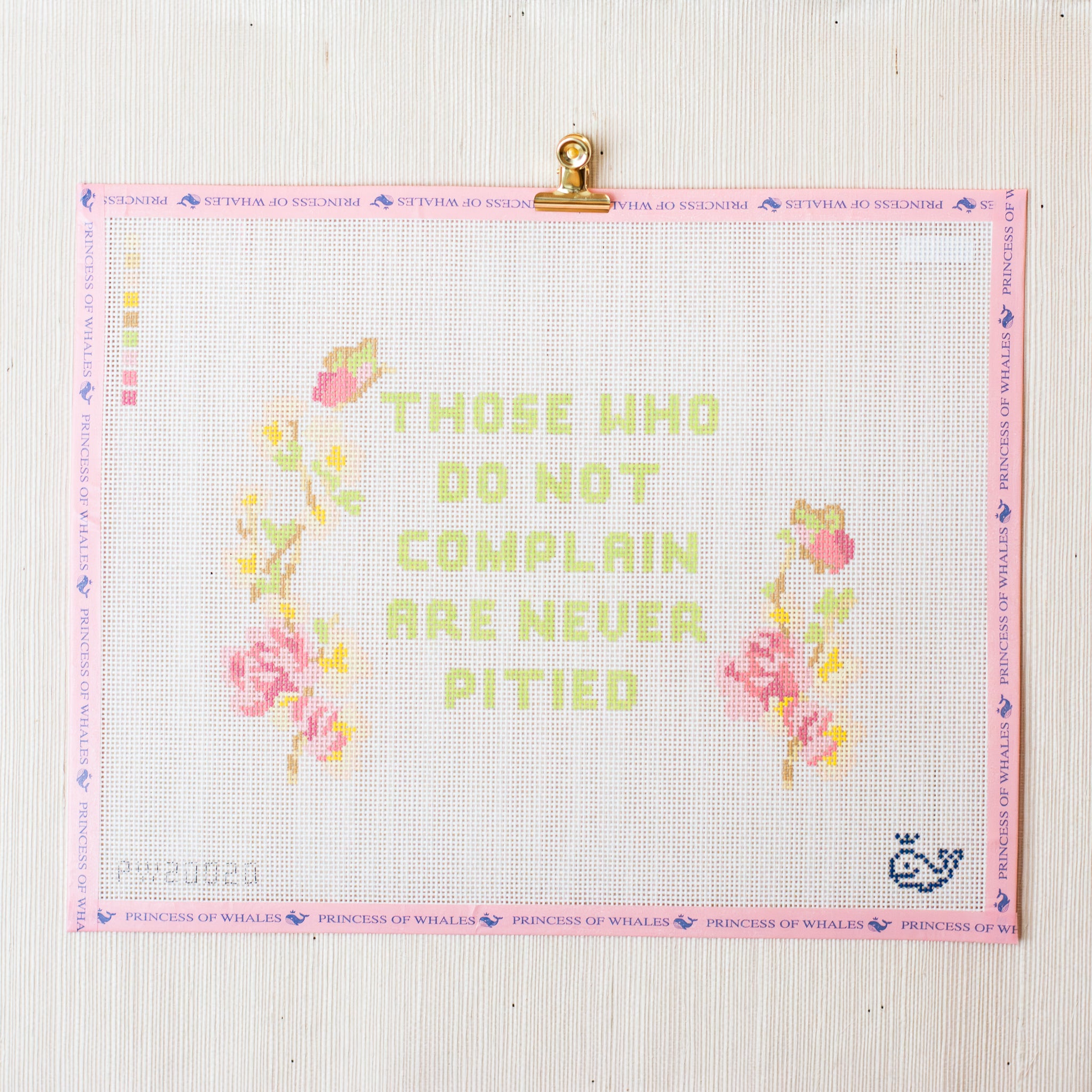 Those Who Do Not Complain Are Never Pitied Canvas