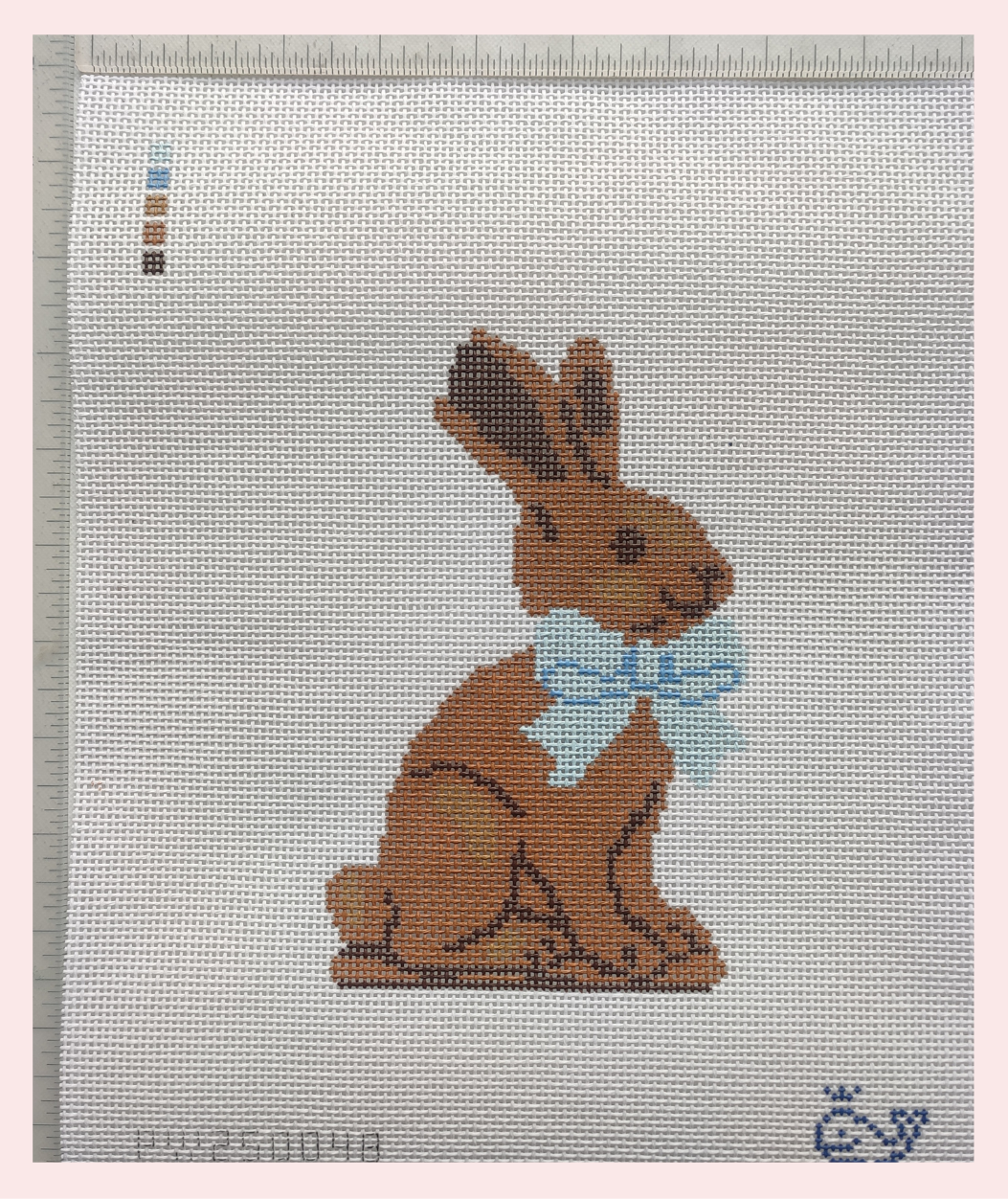 Chocolate Bunny Canvas