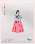 Korean Hanbok Canvas